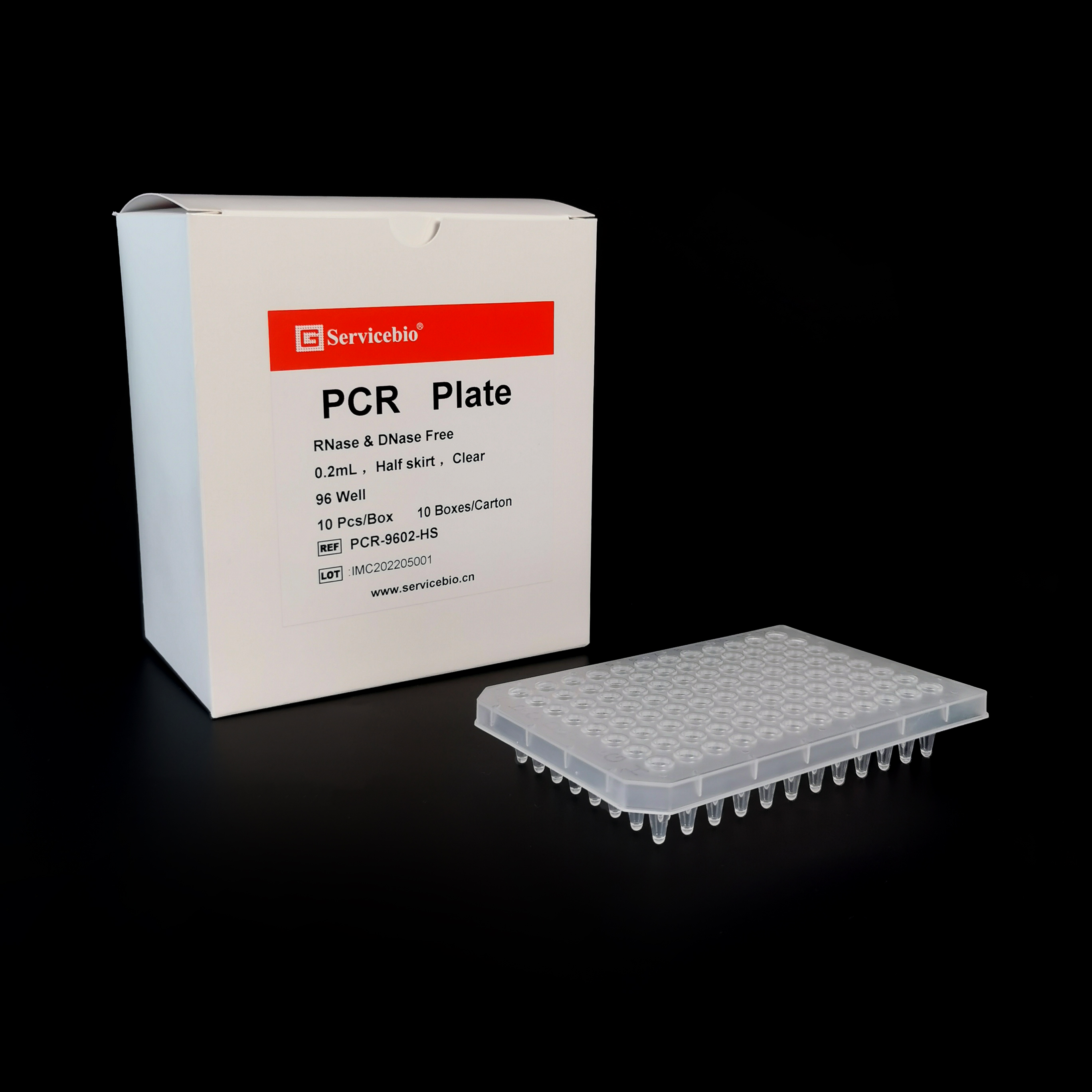 PCR-Röhrchen-Rack für 0,2-ml-Mikroröhrchen 8 x 12-Array Blau 
